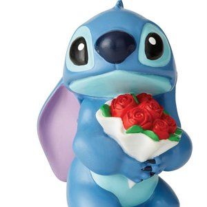 Disney Showcase Stitch with Flowers mini New in box